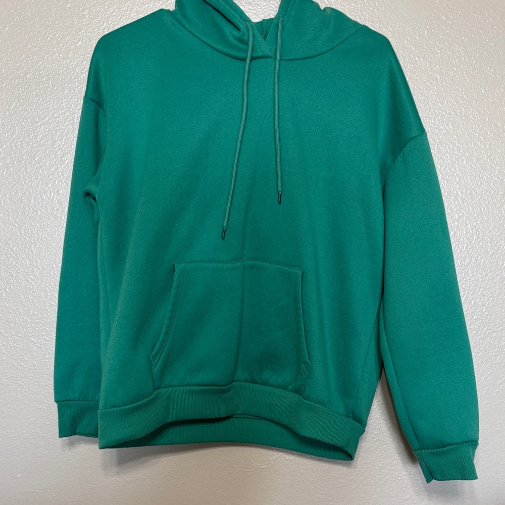 Green Men's Hoodie Sweater